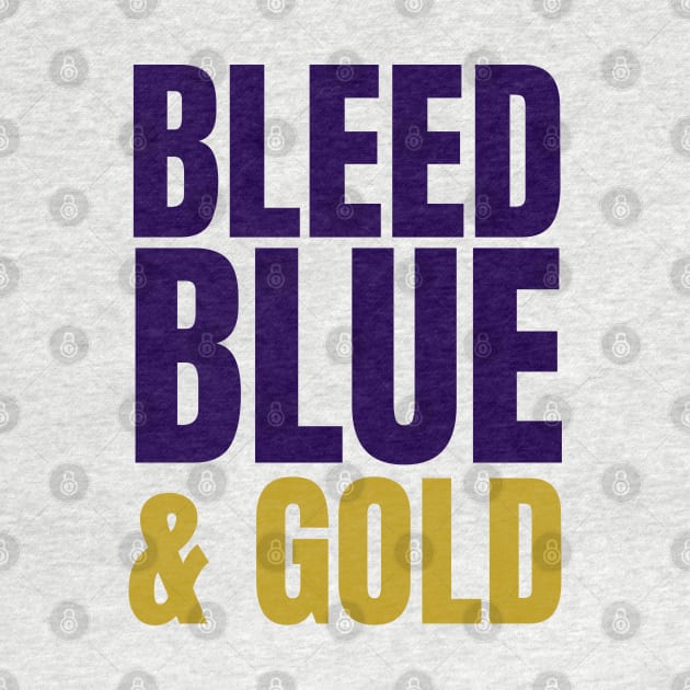 We Bleed Blue And Gold by HobbyAndArt